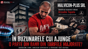 ÎN BUZUNARELE CUI AJUNGE O PARTE DIN BANII PLĂTIȚI PRIN TARIFELE MAJORATE LA GAZ ȘI ENERGIE?