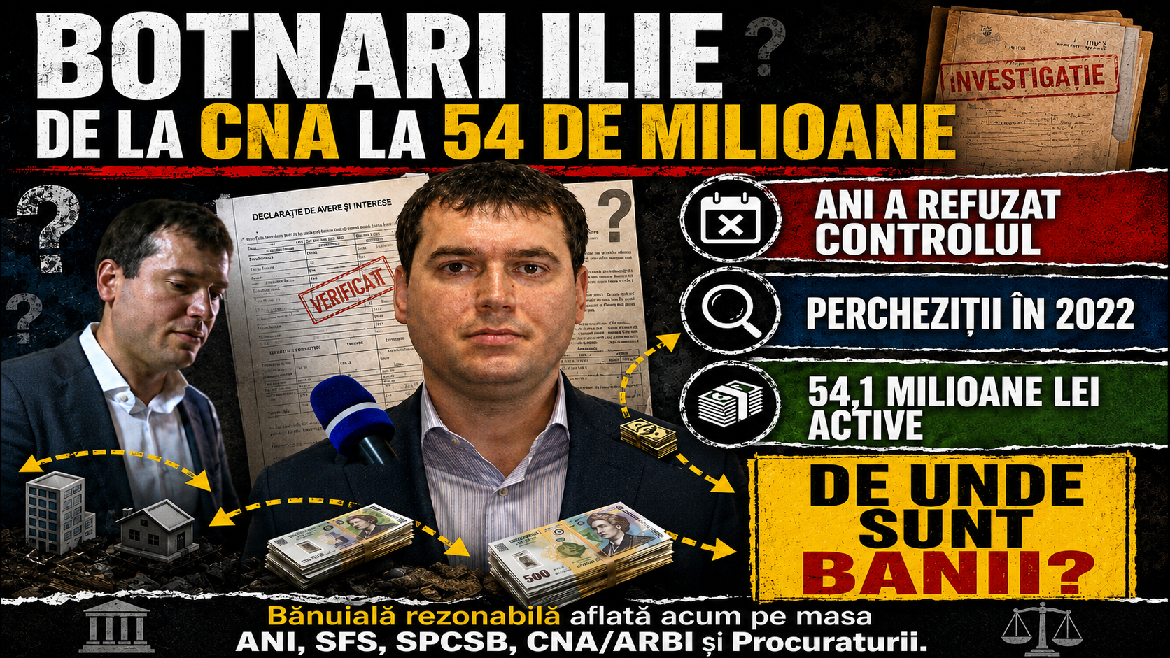 De la CNA la 54 de milioane